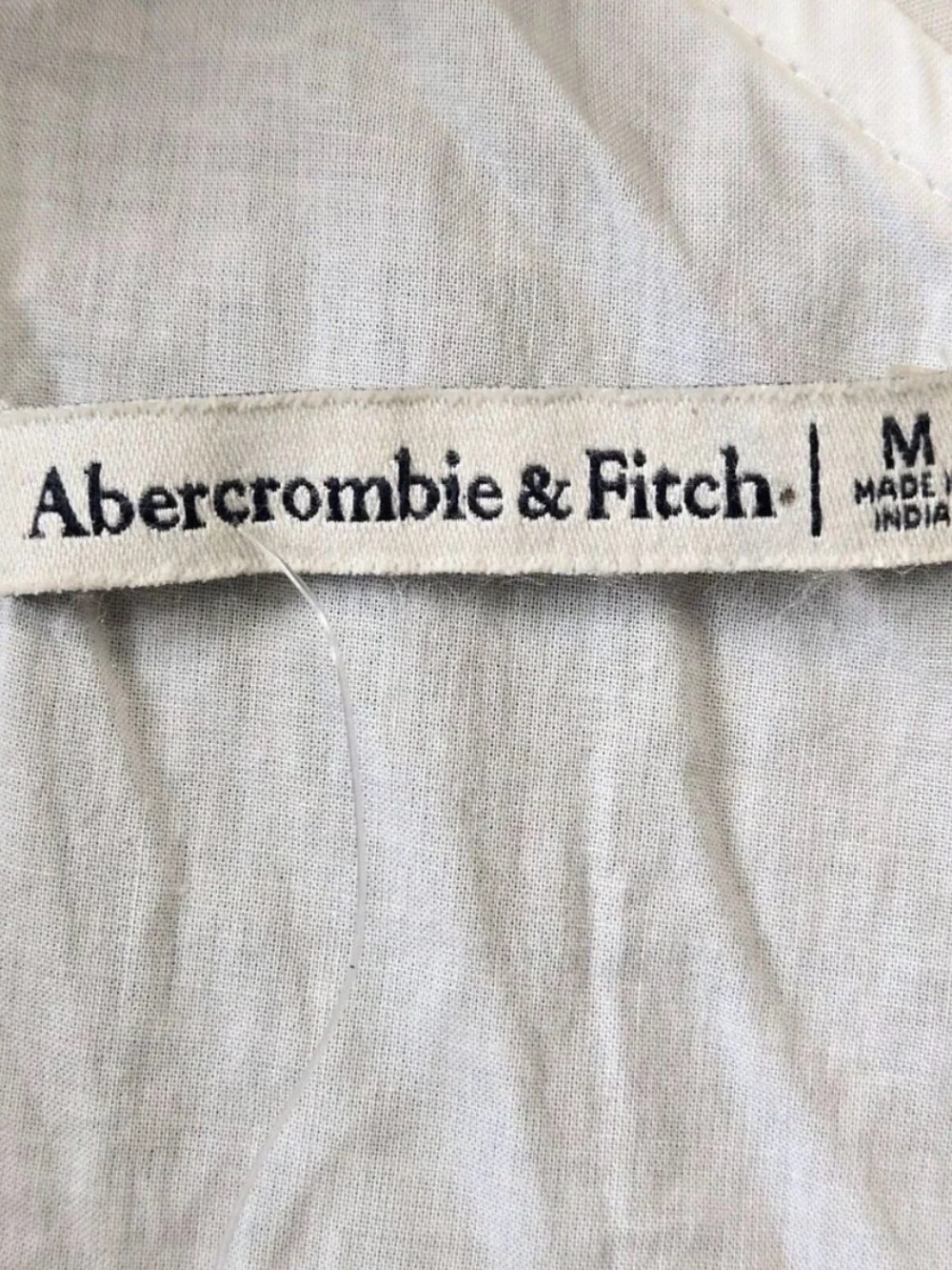 Abercrombie Fitch One Shoulder Cutout Maxi Dress Pockets NWOT M Black White